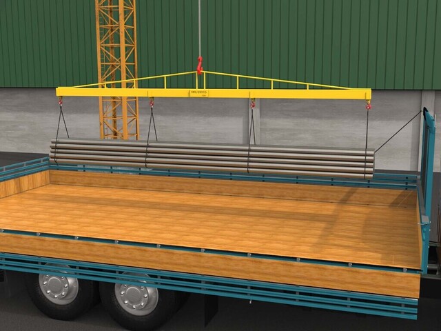 Pau de Carga Içamento Movimentação 4m 500kg